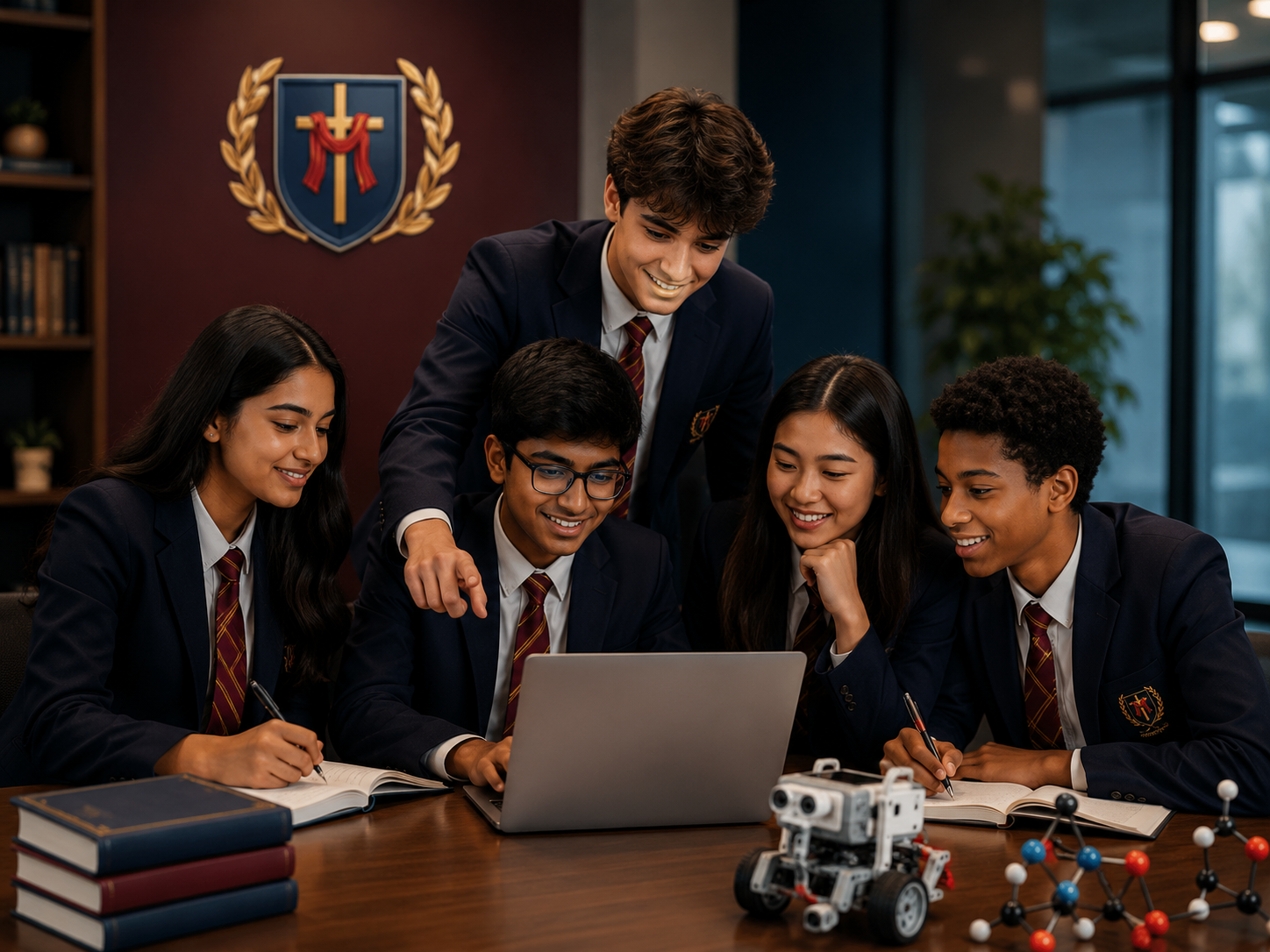 Youth STEM class photo