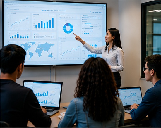 Data analytics class photo